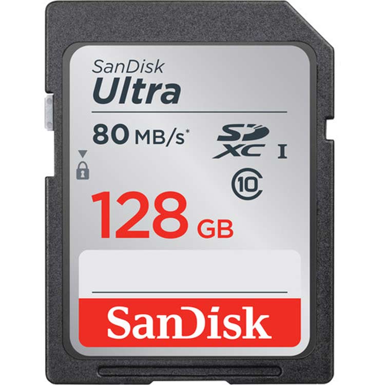 SanDisk 128GB 533X Ultra UHS-I SDXC
