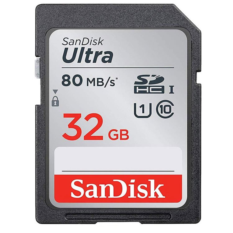 Sandisk SD 32 GB 80 MBS 533X