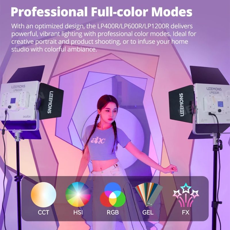 پنل LED گودکس مدل Godox Litemons LP600R RGB LED Light Panel
