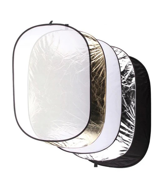 رفلکتور 100x150 سانتیمتر 5 کاره گودکس Godox 5 in 1 Collapsible 100x150cm Reflector